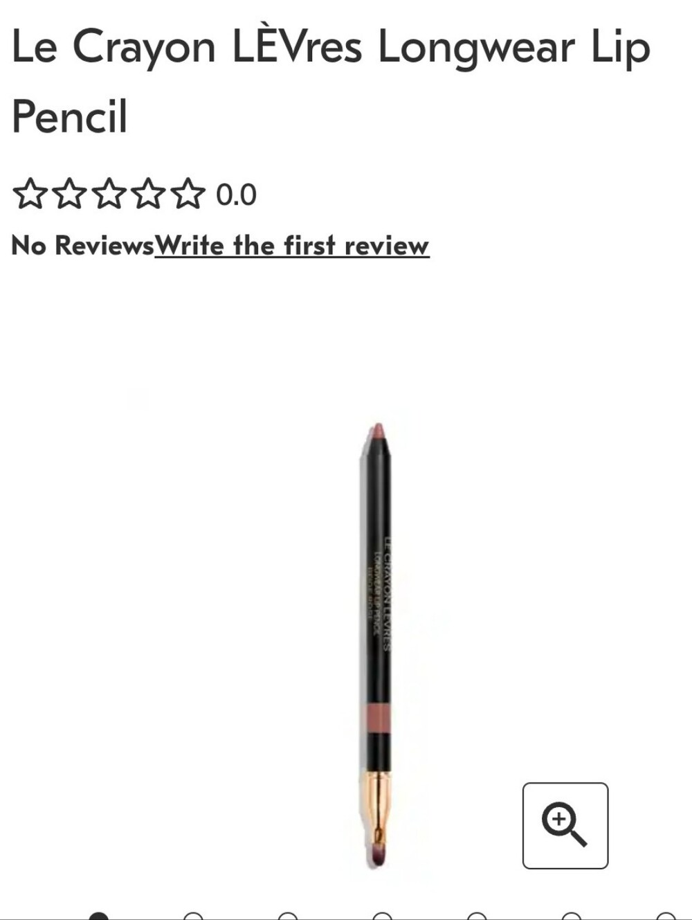 Chanel Le Crayon LEvres Longwear Lip Pencil - 212 Beige Rose